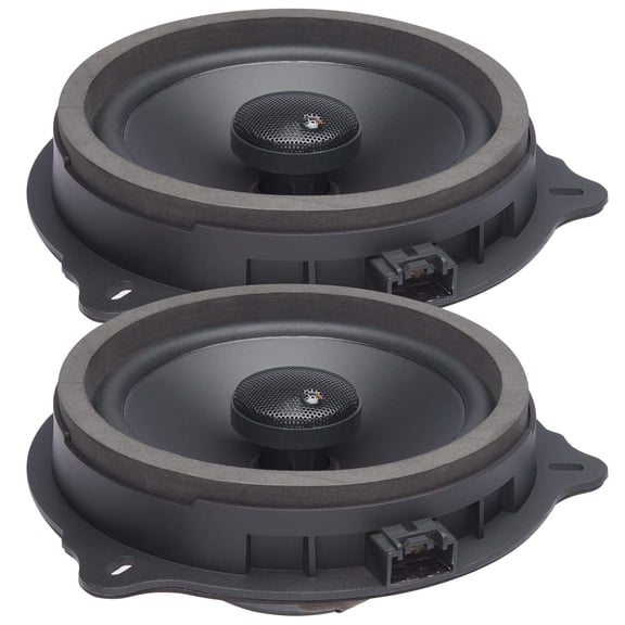 Altavoz PowerBass OE652-FD coaxial OEM de 6.5 pulgadas para Ford/Lincoln