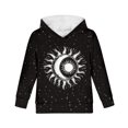 thumbnail image 6 of DISNIMO Galaxy Sun Moon Pullover Hoodie Sweatshirt Girls 11-13 Fall Clothes Hoodies Teen Girl Hoodies for School Hoodie for Boys Hooded Sweatshirts for Youth Girls Children Hoodies Girls Sportswear, 6 of 7