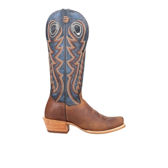 Dan Post Boots Mens Bucky Embroidered Pull On Square Toe Cowboy Tall Boots