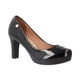 thumbnail image 2 of Zapatilla Mujer Vizzano Vestir Tacón Pumps Charol Liso negro 22, 2 of 6