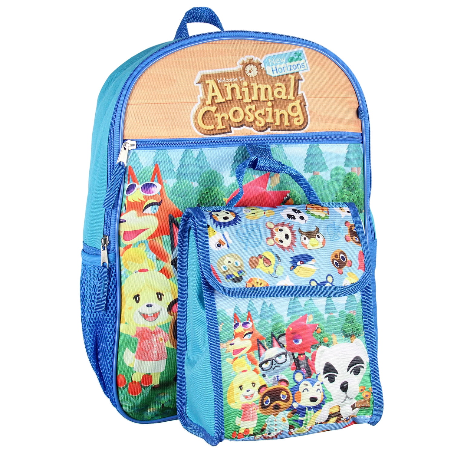 NWT Animal Crossing: New Horizons All Over Print Mini Backpack New BioWorld Animal Crossing Character Print Mini-Backpack  main image 2