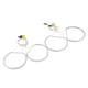 thumbnail image 4 of Luces de Ojo de Ángel, Iluminación Blanca que Ahorra Energía ABS ACRÍLICO INICIO RÁPIDO DE LA LAMPARA DE ANILLO DE HALO RESTENTE A LA VIBRACIÓN DELANTERA PAR EL, 4 of 7