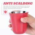 thumbnail image 3 of 1Pc Portable Insulated Cup Double-layer Thermal Cup Stainless Steel Coffee Cup, 3 of 8