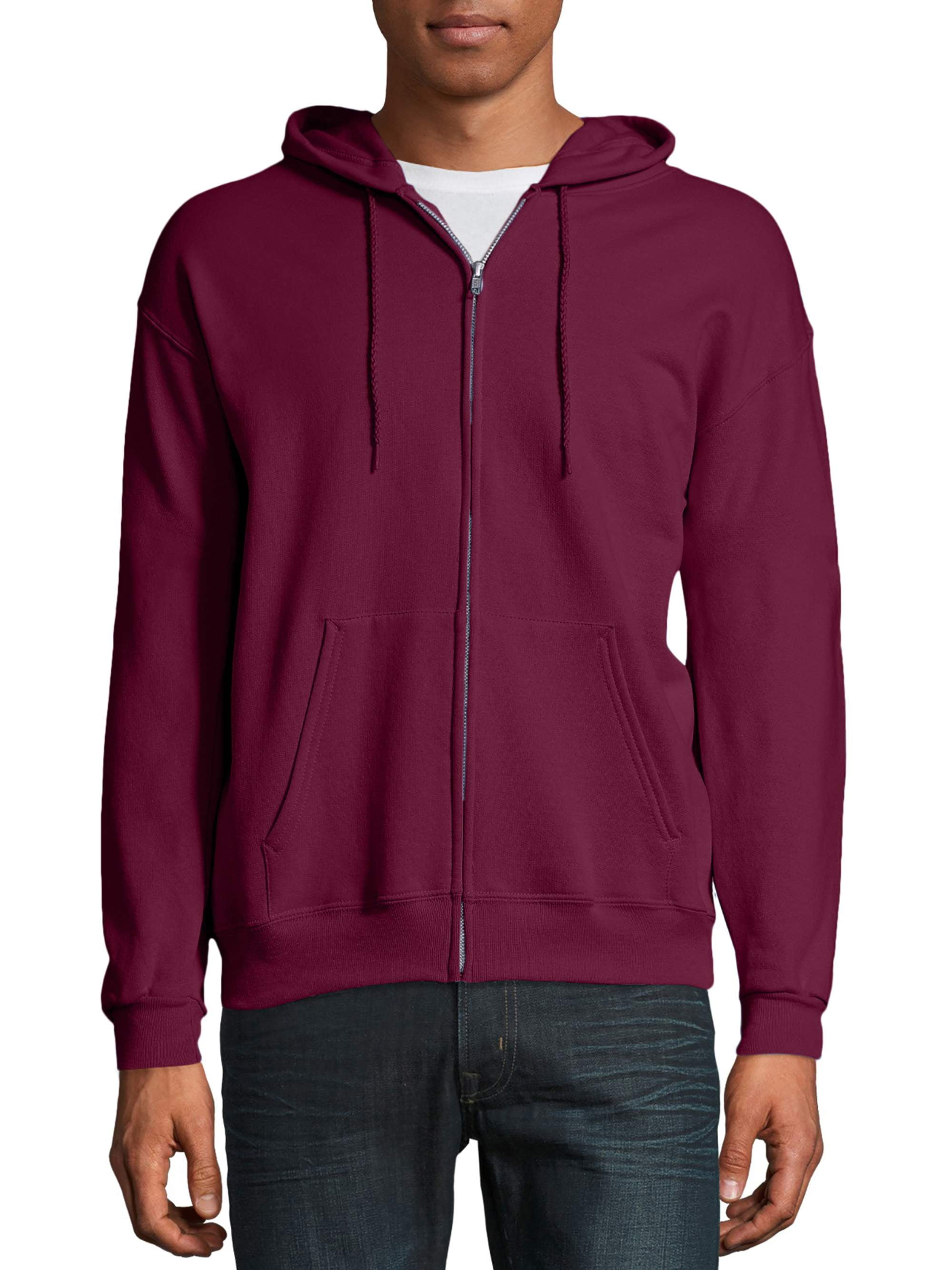 hanes maroon hoodie