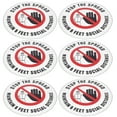 thumbnail image 1 of Social Distancing Floor Sticker Social Distancing Sign 2 Sets Social Distancing Sign Keep Distance Wall Sticker For Home Supermarket Public Place, 1 of 8