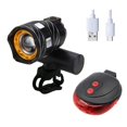 thumbnail image 1 of Bangcool Bike Front Light Bright USB Rechargeable Bike Headlight Bicycle Warning Light, 1 of 6