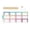 Multicolor, variant on Dserhfy Super Large Wall Sticker 2026 Calendar Reusable Matte Whiteboard Home Work Planner Year-Round Planning Tool