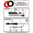 thumbnail image 6 of Eclipse EGO LV1 / LVR - Color Coded 3x Oring Rebuild Kit, 6 of 6