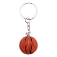 thumbnail image 1 of Llavero de baloncesto con bola, llavero, mochila, bolso, bolso, colgante, 1 of 4