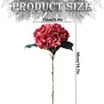 thumbnail image 3 of Real Touch Hydrangea Artificial Flowers, Faux Hydrangea Flowers Latex Fake Flowers for Home Decor Party Floral Arrangements Wedding Bouquets Centerpieces Outdoor Decor, 1 Pcs, 19.7x5.9", 3 of 8