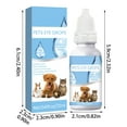 2PCS Pet Eye Drops Pet Gel Eye Dropsï¼ Effective Dog Eye Dog Eye Cleaner Eye Drops Improve