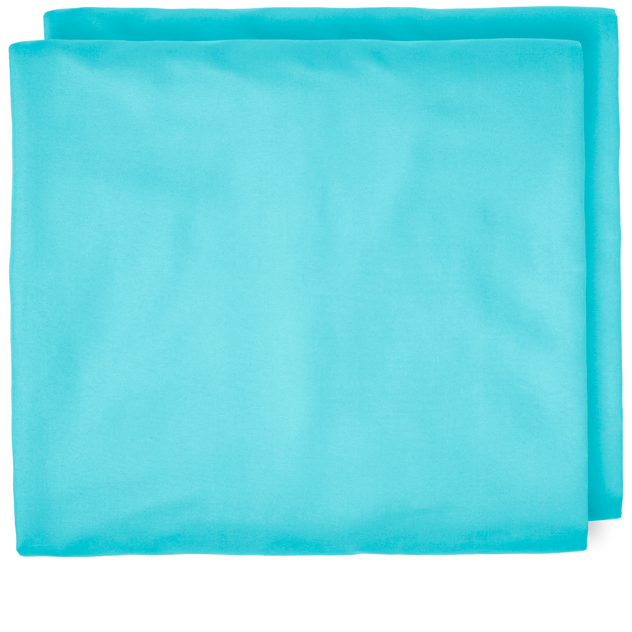 2 Split King Fitted Bed Sheets (2-Pack) - 15" Deep Pocket, 39" x 80"(Split King, Aqua)