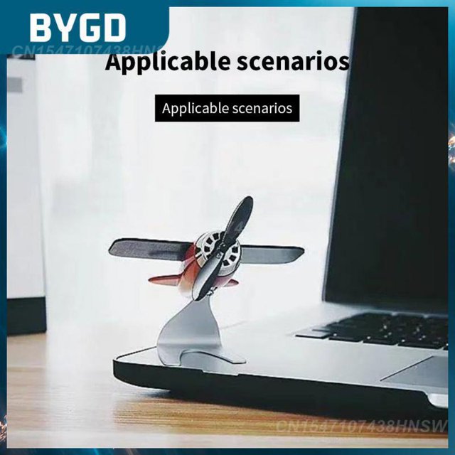Creative Solar Aircraft Aromatherapy Universal No Charge Required Center Console Decoration Gentle Stylish Handicraft01Russian Federation He Qiyong unisex