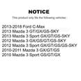 thumbnail image 2 of TMC Rear Shock Absorber 78-5697 for Car Mazda 3 Ford C-Max Sport, 2 of 2