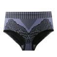 thumbnail image 2 of Matoen Women Underwear High Waist Nylon Ladies Panties Tummy Control Panty Full Coverage Briefs, 2 of 9