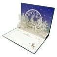 thumbnail image 1 of Hearth & Gear Up Greeting Cards Double Layer Hollow Out Page Design Unique 3D Day Winter Card Suitable For Sending Anyone And Relatives Note Cards with Envelopes Blank inside Mini Envelopes Cards, 1 of 6