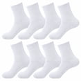 thumbnail image 3 of Anewi Mens Diabetic Socks, Extra Wide Socks for Men, Non Binding Thin Seamless Ankle Socks, Soft Loose Fit for Everyday Wear, 4 Pairs, Multiple Colors, 3 of 8