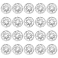 thumbnail image 4 of Shisuyan 20pcs Engine Under Cover Securing Clips Push-On Fasteners Steel Tooth Lock Washers for Automotive Heat Shield Engine Cover, 4 of 8