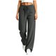 thumbnail image 2 of Neewe Women’s Barrel Sweatpants Loose Fit Lounge Pants Casual Wide Leg Pants Polyester Comfy Elastic Waist Joggers with Pockets, 2 of 6