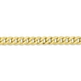 thumbnail image 3 of 10K Yellow Gold Curb chain 20 in 7.75 mm 7.75mm Flat Beveled, 3 of 5