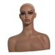 thumbnail image 4 of Soporte de maniquí para peluca, cabeza de maniquí femenina realista, multifuncional con hombros para postizos, gafas, hombres y, 4 of 9