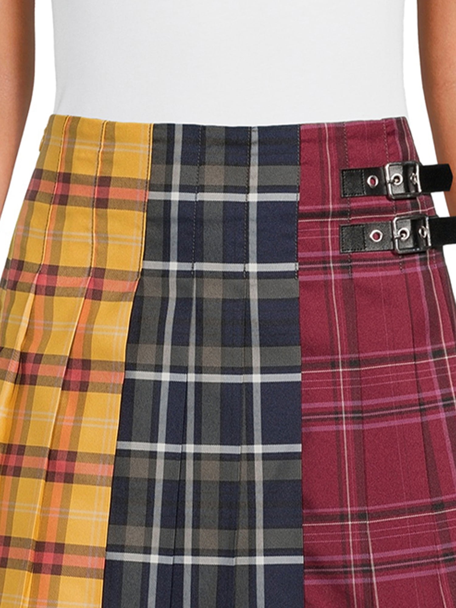 No Boundaries Juniors' Pleated Skirt