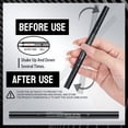 thumbnail image 4 of JAYWAYNE Double-Headed Liquid Brow Ink Pen, 2-in-1 Microblading Eyebrow Pen with 2-Fork Tip & Spoolie Brush, Waterproof, Long-Lasting Makeup, Natural Hair-Like Strokes, Brown​​, 4 of 8