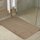 thumbnail image 2 of Alfombrilla de baño de espuma viscoelástica Unique Bargains 2 uds. Antideslizante Lavable a máquina Marrón 40x60cm 50x80cm, 2 of 7