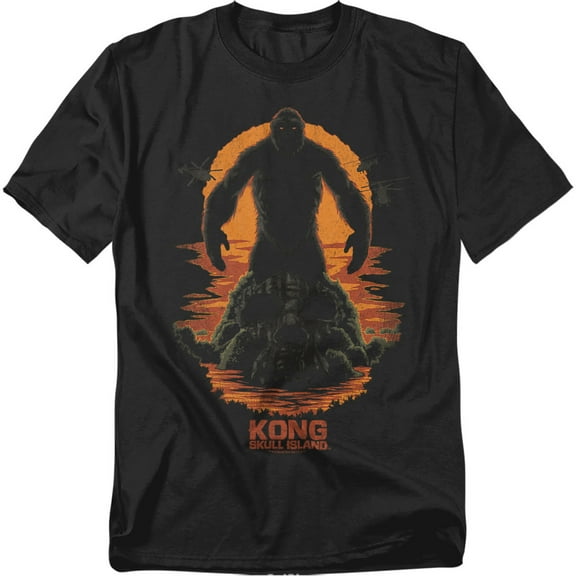 Kong Skull Island T-Shirt Kong Silhouette Unisex Graphic Tee For Men & Women