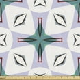 thumbnail image 1 of Modern Sofa Upholstery Fabric by the Yard, Abstract Composition of Geometrical Shapes in Pastel Colors Contemporary Design, Decorative Fabric for DIY & Home Accents, 3 Yards, Multicolor by Ambesonne, 1 of 4