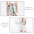 thumbnail image 2 of Valentine's Day Stylish Chiffon Beach Dresses and Skirts for Women - for a Day at the Beach, 2 of 6