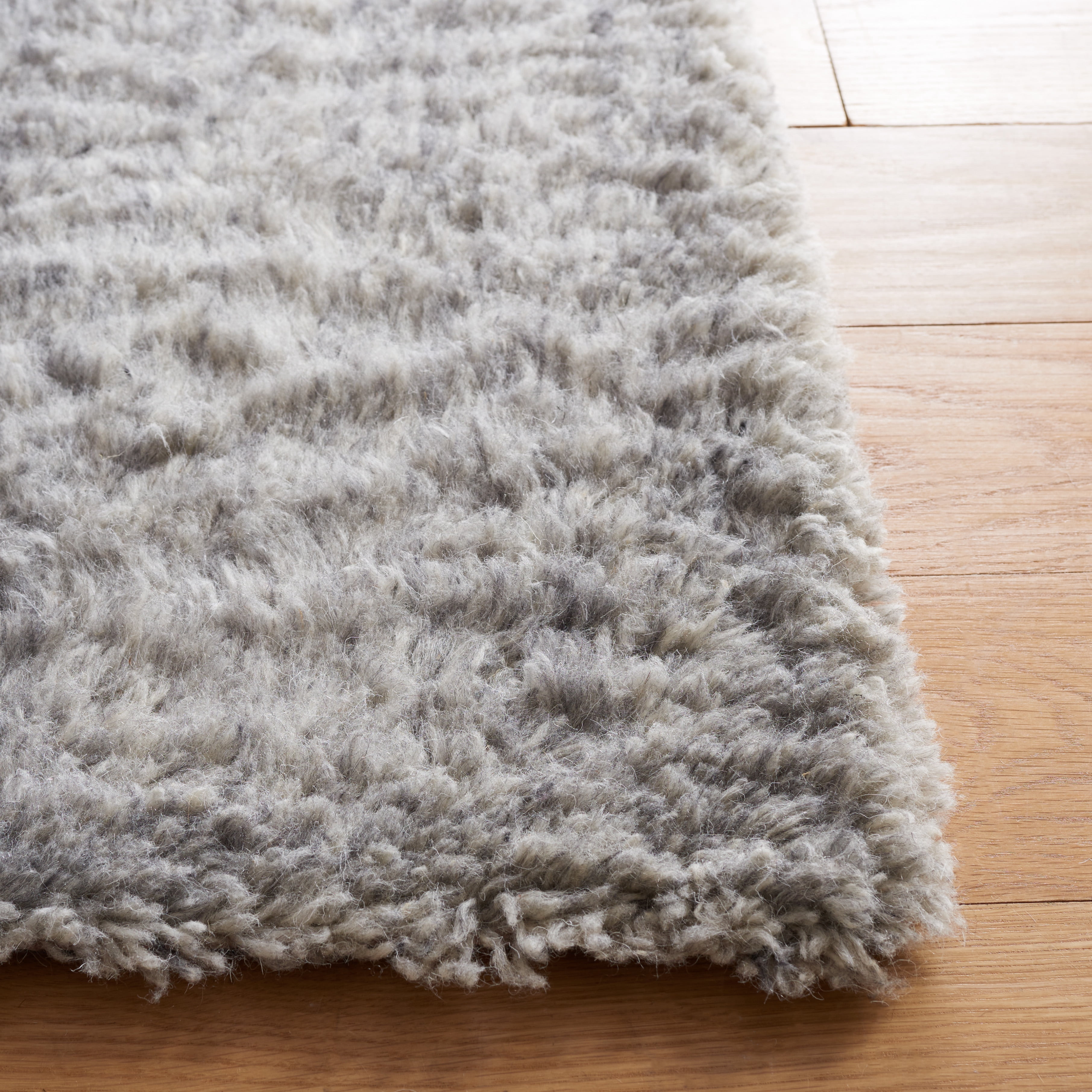 SAFAVIEH Casablanca Keane Solid Area Rug, Grey, 8' x 10'
