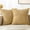Khaki, variant on Corduroy Pillow Covers Pack of 2 Boho Decorative Spliced Throw Pillow Covers Soft Solid Couch Pillowcases Cross Patchwork Textured Cushion Covers for Living Room Bed Sofa