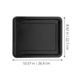 thumbnail image 6 of OFFIGAM Black Enamel Baking Tray High Oven Roaster Non-Stick Bakeware for Cooking, 6 of 7