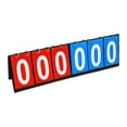 thumbnail image 1 of 6 Digits Scoreboard Scoring Portable Sports Scorekeeper Scoring Board for Basketball Badminton Volleyball Tennis Red, 1 of 8