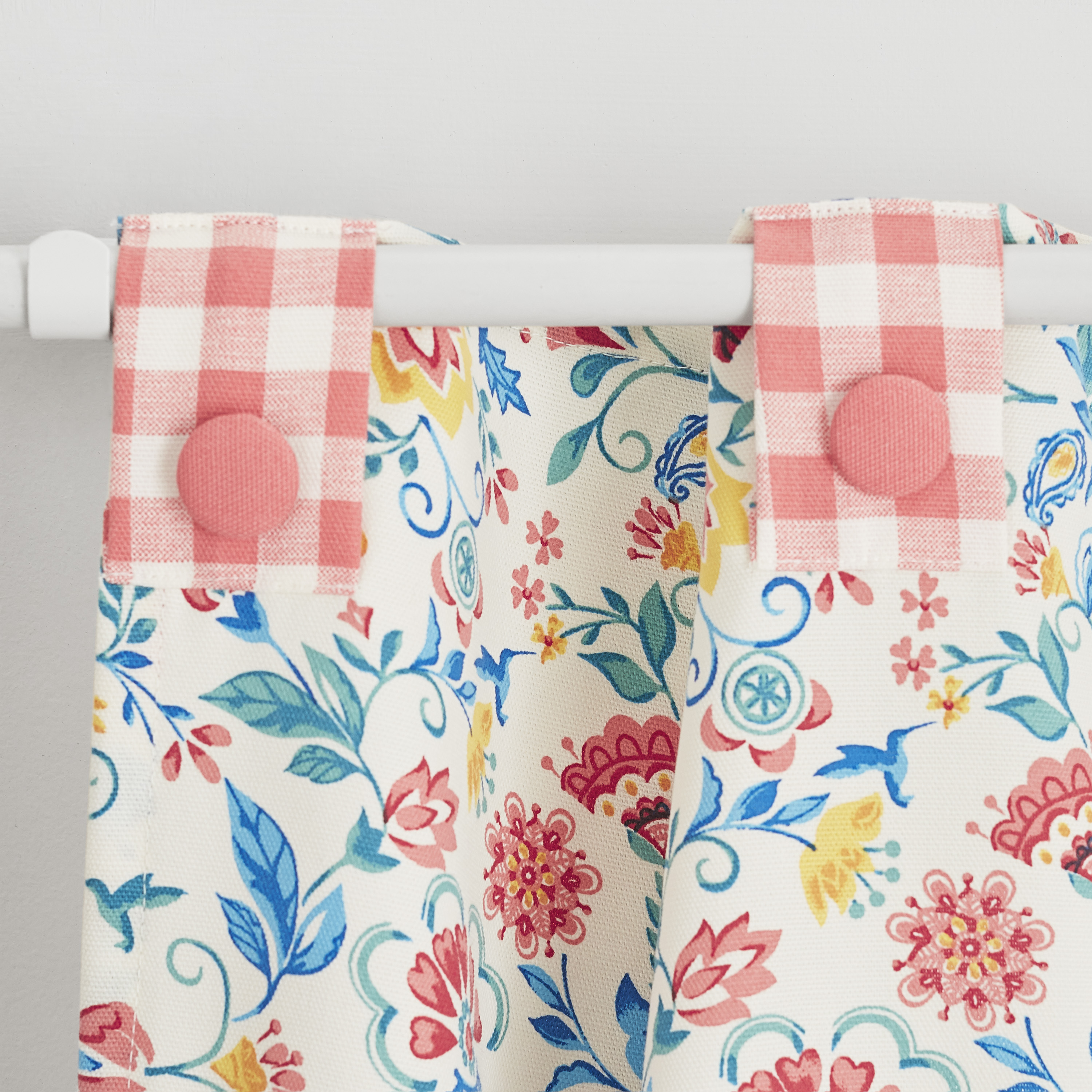 The Pioneer Woman Mazie 3-Piece Floral Tier & Valance Set - image 4 of 5