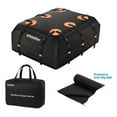 thumbnail image 2 of Smashier 15 Cubic Foot Waterproof Car Rooftop Cargo Carrier Bag, Black, 2 of 8