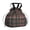 Red and Green, variant on Blue and Green Checkered Pattern Drawstring Insulated Lunch Bag for Women, Stain-Resistant Large Lunch Tote with Multi-Pockets for Work Office