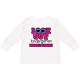thumbnail image 3 of Inktastic Look out Kindergarten Here I Come Girls Long Sleeve Toddler T-Shirt, 3 of 5