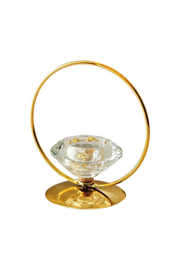 Candle Holder, Round Tealight Holder for Short Long Candles