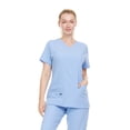 thumbnail image 4 of HEAL+WEAR Women’s V-Neck Multi-Pocket Scrub Top Stretch Comfort Fabric 4-Way Stretch, 4 of 4