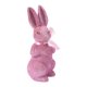 thumbnail image 1 of Figura de conejo de espuma de Pascua con polvo brillante, estatua de conejo de simulación, adorno decorativo para fiesta de oficina en casa, 1 of 8