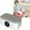 White, variant on Uioepy Almost Free Charging, Heating, Wireless Electric Heating Lunch Box And Bento Box Lunch Box 1L Capacity Usb Rechargeable Cordless Heated Lunch Box 60W Fast Heating Lunch Box For Travel Car For