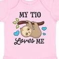 thumbnail image 4 of Inktastic My Tio Loves Me with Sloth and Hearts Boys or Girls Baby Bodysuit, 4 of 5