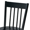 thumbnail image 7 of Duhome Mid-Century Modern Black Solid Wood Spindle Back Dining Chairs,Set of 6, 7 of 7