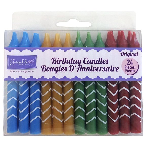 Bougies d'anniversaire originales Twinkle