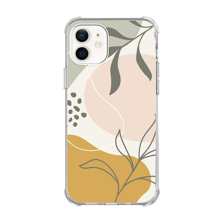 Pink Indie Aesthetics Case Compatible with iPhone 11,Unique Art Design TPU  Bumper Cover Case 
