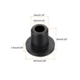 thumbnail image 2 of 20Pcs T Shape Rubber Grommet Mount Dia 4mm ID 2mm H 6mm Black Seal Protection Cable Grommets Cable Pipe, 2 of 5