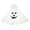 G-White, variant on Arlun Boys Girls Halloween Hooded Capes Cute Ghost Face Printed Capes Kids Dress up Cosplay Party Pumpkin Capelet 2026 Spooky Season Stage Performances Clothes H-White XS