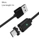 thumbnail image 1 of Essager Phone Cable de carga rápida Sincronización de datos de teléfono móvil Cable de diseño trenzado, Negro, para Android, 1 m Vogacara EL5296-07, 1 of 2